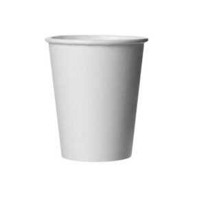 Kubek papierowy 400ml biały plastic free