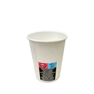 Kubek papierowy 250ml biały