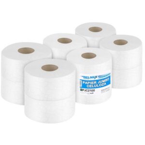 Papier toaletowy jumbo biała celuloza